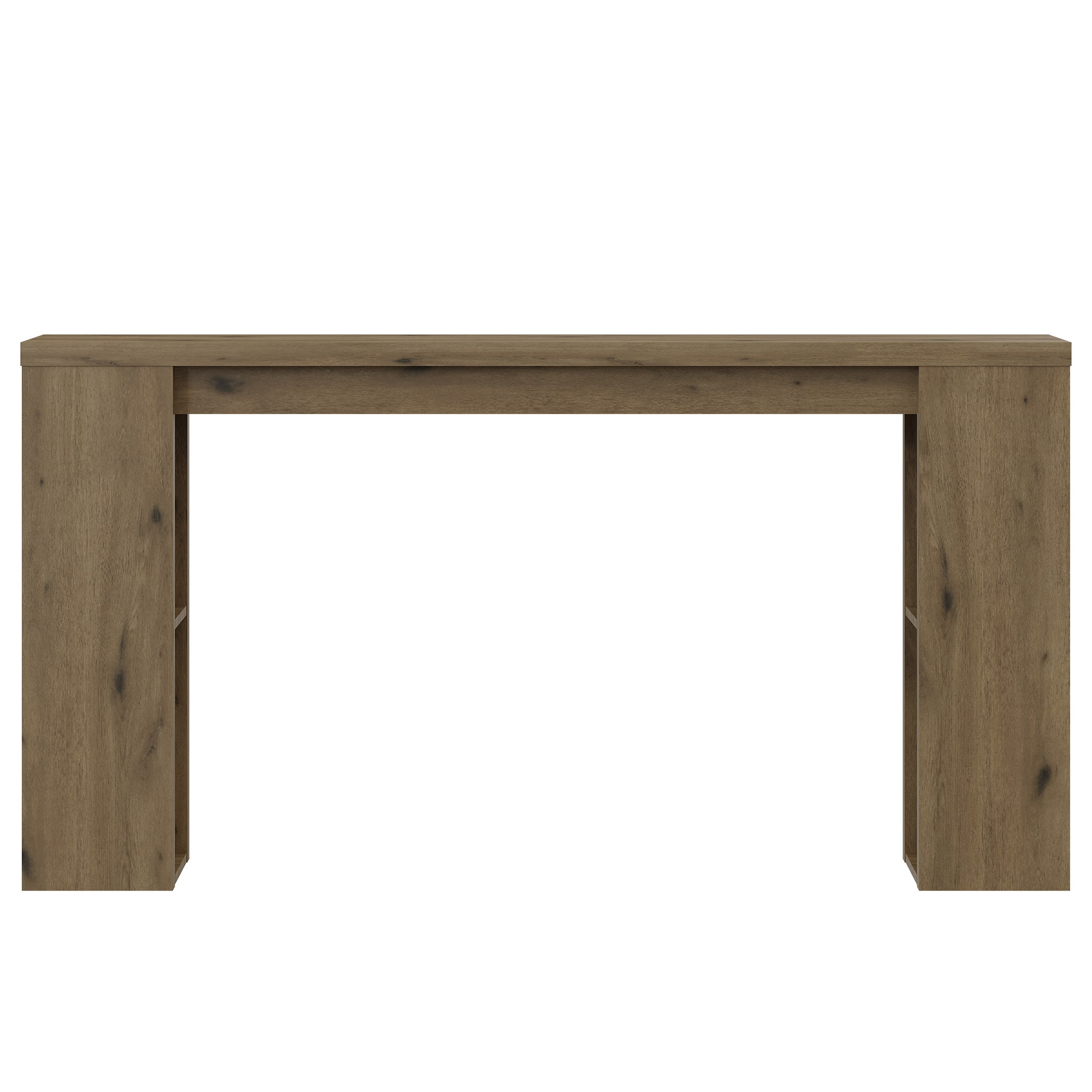 Long Wooden Console Table For Hallway Farmhouse Entryway Table_voghion.com